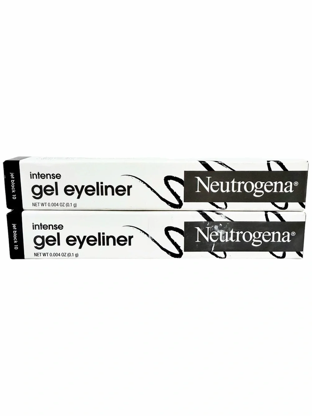 {Set of 2} Neutrogena Intense Gel Eyeliner JET BLACK (10) ~ New in Box